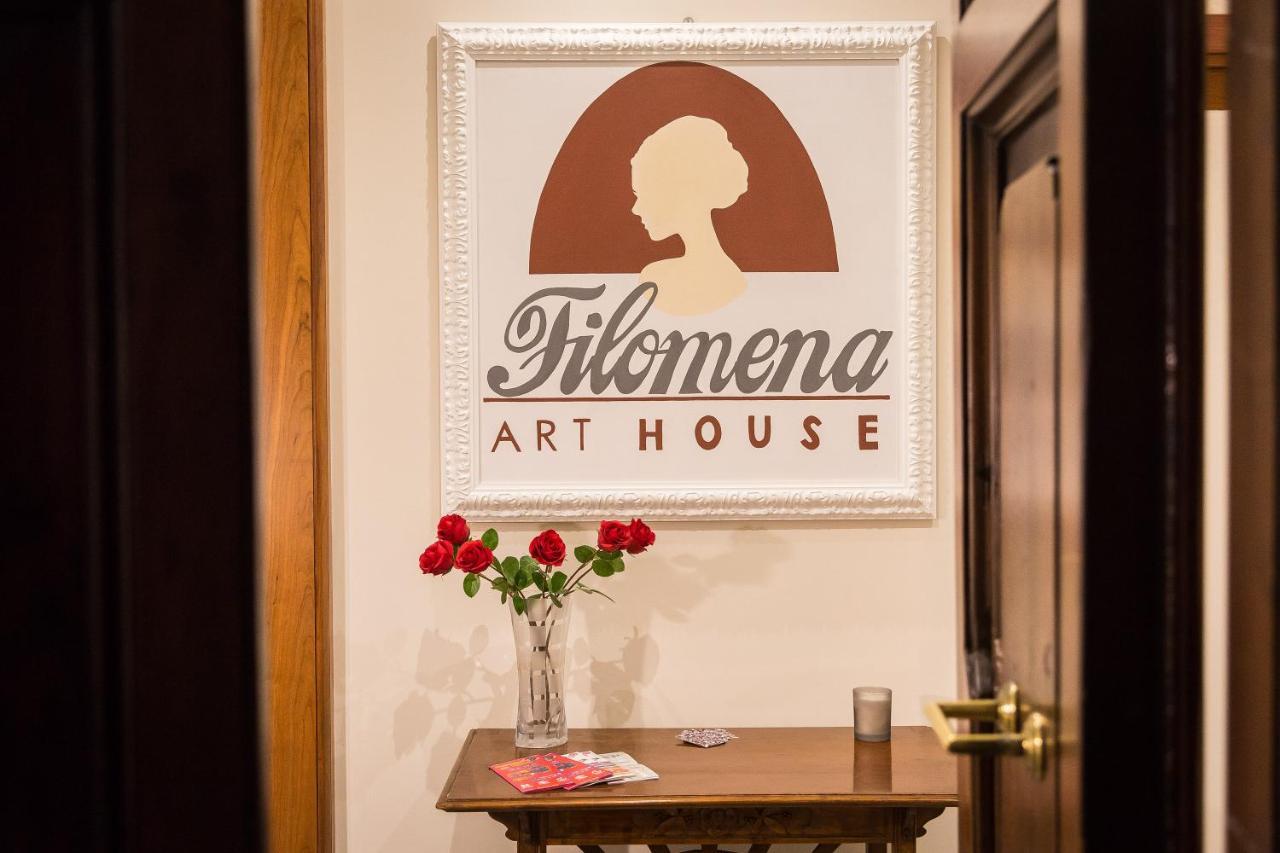 לינה וארוחת בוקר רומא Filomena Arthouse מראה חיצוני תמונה