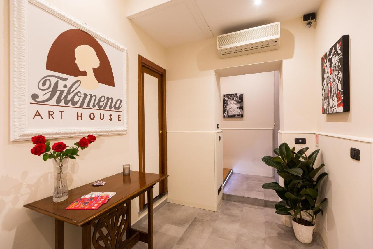 לינה וארוחת בוקר רומא Filomena Arthouse מראה חיצוני תמונה